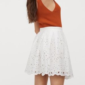 H&M | NWT eyelet skirt